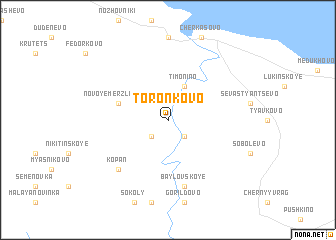 map of Toronkovo