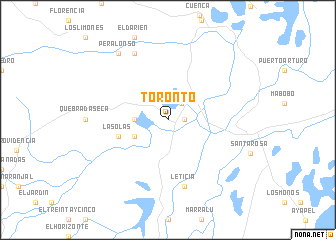 map of Toronto