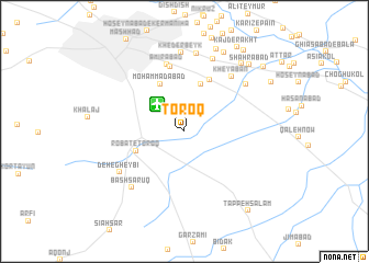 map of Ţoroq