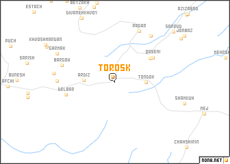 map of Ţorosk