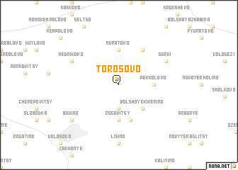 map of Torosovo