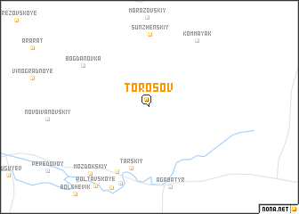 map of Torosov