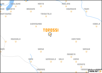 map of Torossi