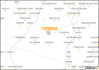 map of Torosso