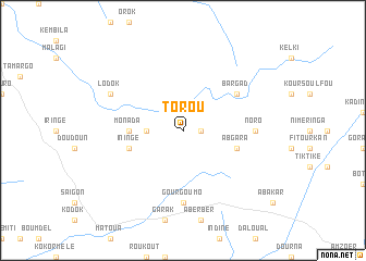 map of Torou