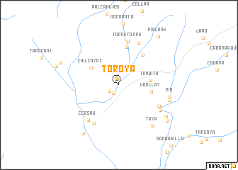 map of Toroya