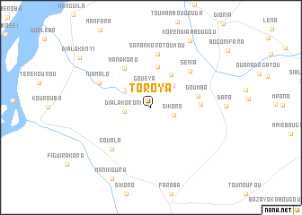 map of Toroya