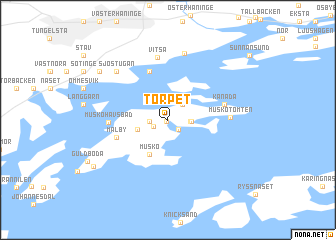 map of Torpet