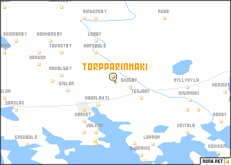 map of Torpparinmäki