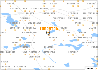 map of Torpstad