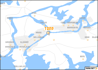 map of Torp