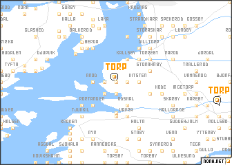 map of Torp