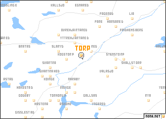 map of Torp