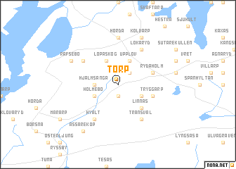 map of Torp