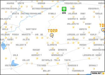 map of Torp