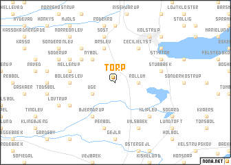map of Torp