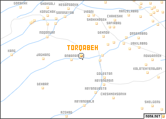 map of Ţorqabeh