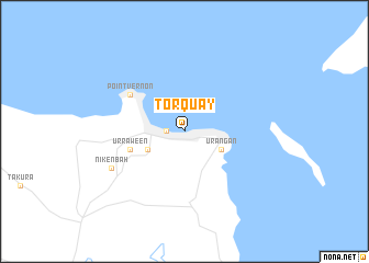 map of Torquay