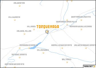 map of Torquemada