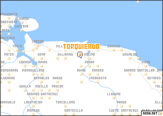 map of Torquiendo
