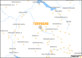 map of Tor Rāgha