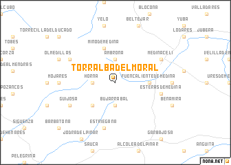 map of Torralba del Moral
