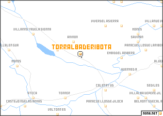 map of Torralba de Ribota