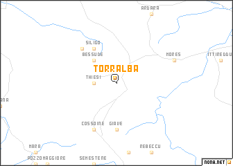 map of Torralba