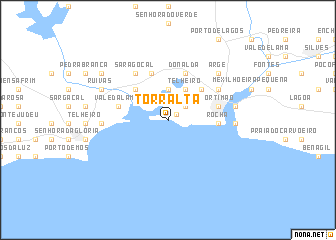 map of Torralta