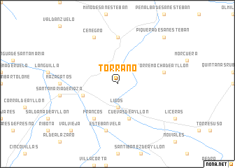 map of Torraño