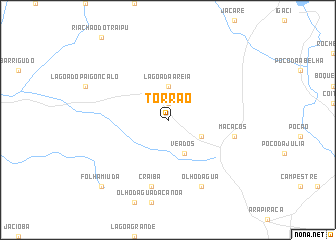 map of Torrão