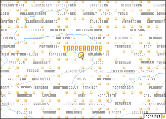 map of Torreborre
