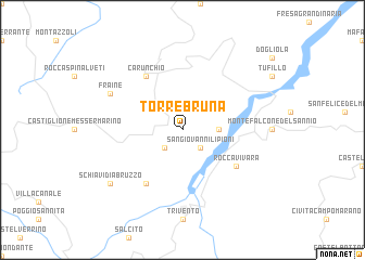 map of Torrebruna