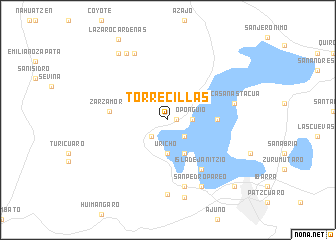 map of Torrecillas