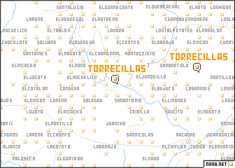 map of Torrecillas