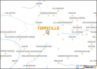 map of Torrecillo