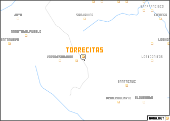 map of Torrecitas