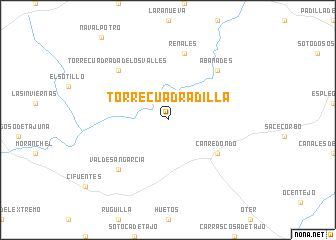 map of Torrecuadradilla