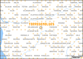 map of Torre de Moldes