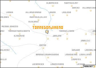 map of Torredonjimeno