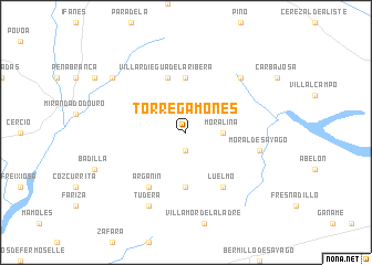 map of Torregamones