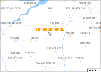 map of Torre Garofoli