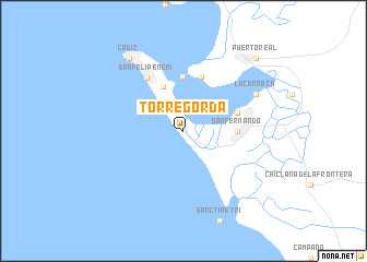 map of Torregorda