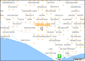 map of Torrejão