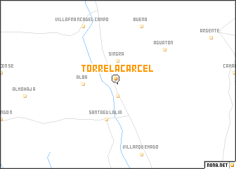 map of Torre la Cárcel