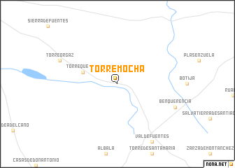 map of Torremocha