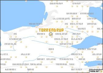 map of Torrendrup