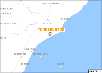 map of Torrenostra