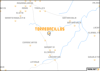 map of Torreoncillos