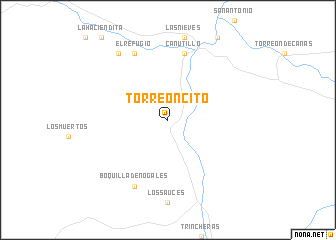 map of Torreoncito